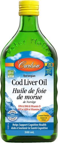 Cod Liver Oil - Lemon 500 ml